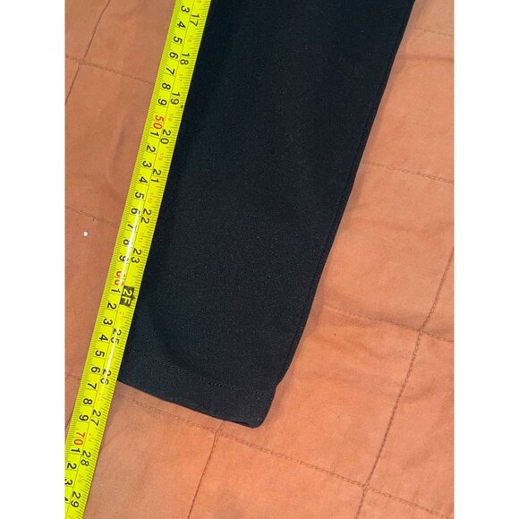 Roberto Cavalli Womens Black Skinny Pants With Zipper Pockets Size 8 - Picture 9 of 12